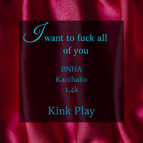 I want o fuck all of you